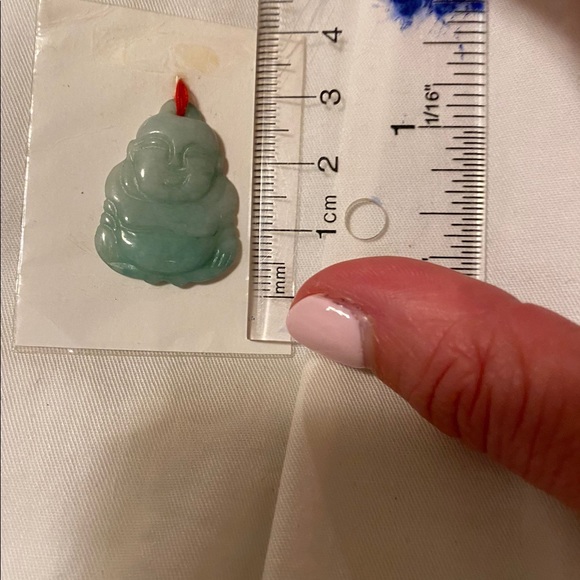 Buddha Jade Pendant Necklace - Picture 11 of 12